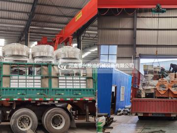 內(nèi)蒙呼倫貝爾石磨面粉機(jī)組 榨油機(jī)發(fā)貨