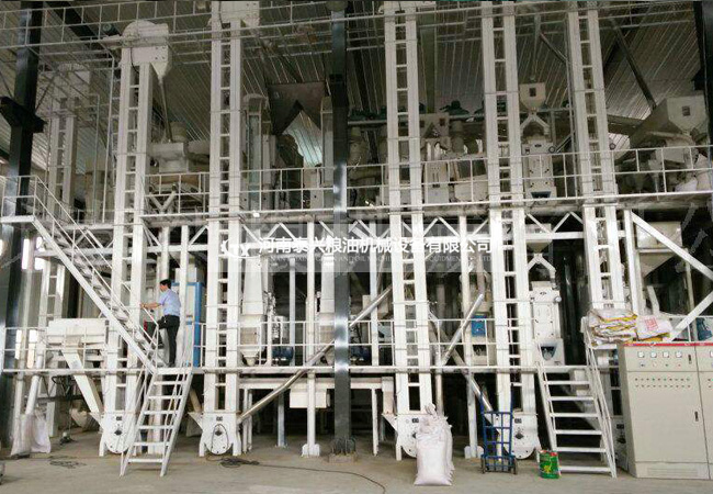 100噸級小米加工機械