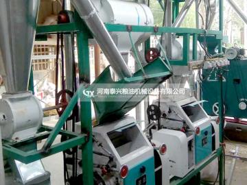 兩組面粉機設(shè)備